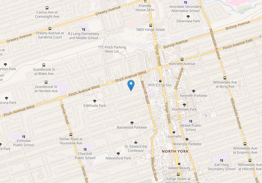 For rent YongeFinch North York, Bach Viewit 115037