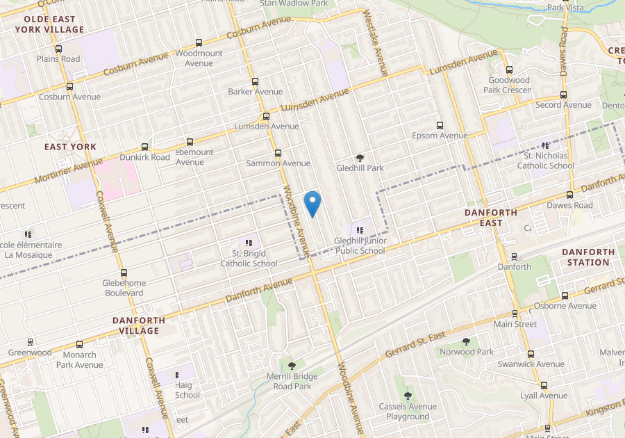 DANFORTHWOODBINE, TORONTO , ON 2 Bedroom for rent TORONTO Apartments