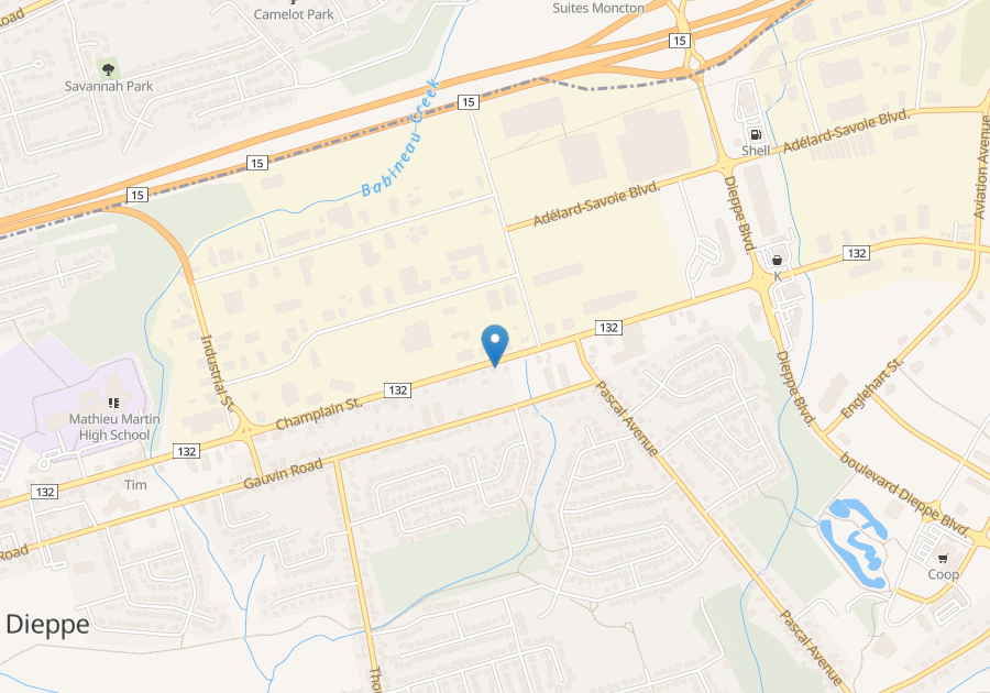 777 Gauvin Rd, Dieppe, NB 2 Bedroom for rent Dieppe Apartments