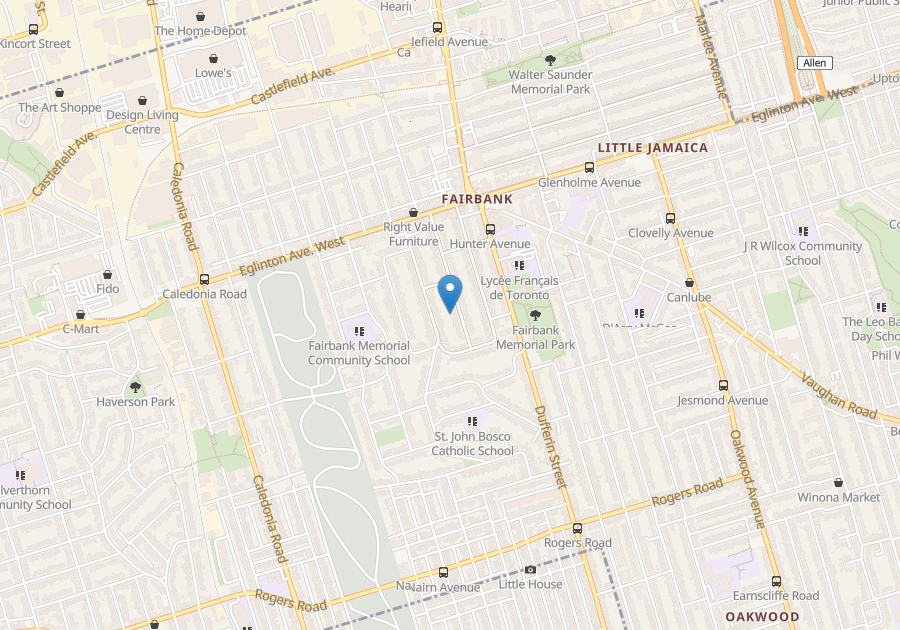 For rent EglintonDufferin Toronto, 1 bdrm Viewit 146171