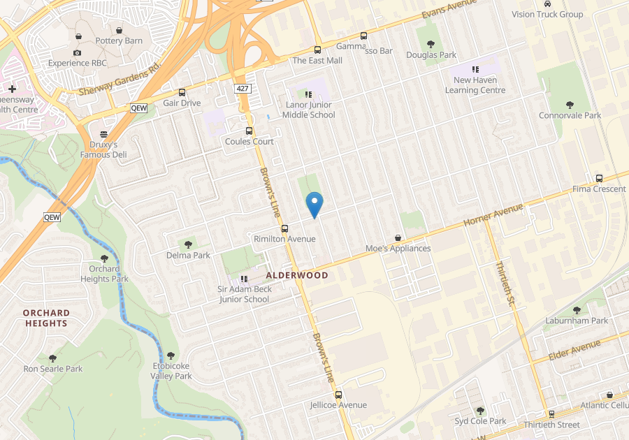 For rent Browns LineHorner Etobicoke, 1 bdrm Viewit 147890