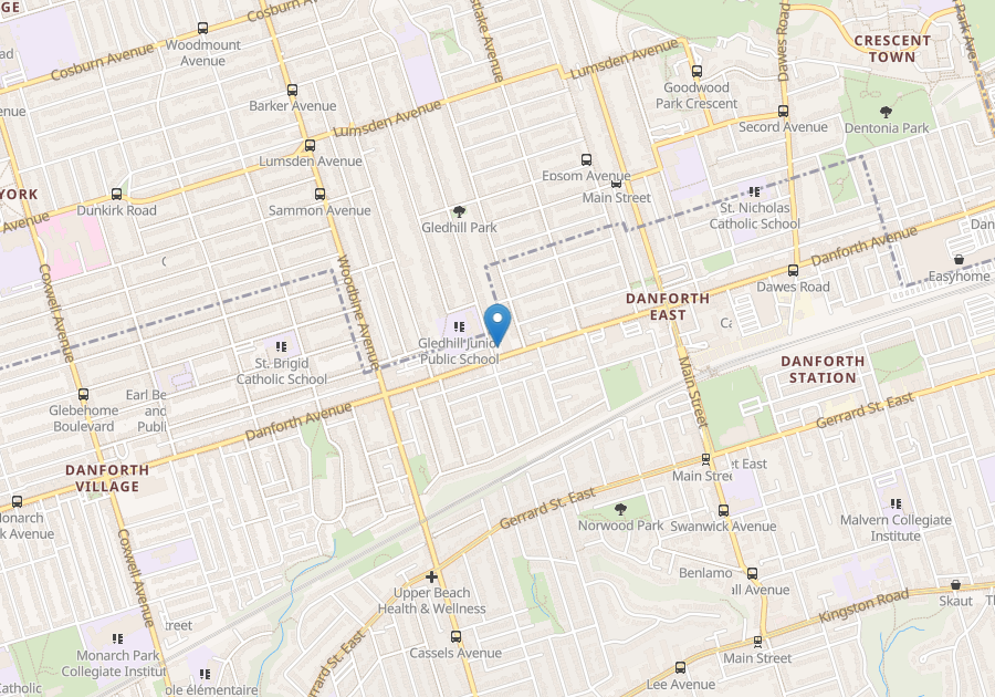 WOODBINEDANFORTH, TORONTO , ON 3+ Bedroom for rent TORONTO Apartments