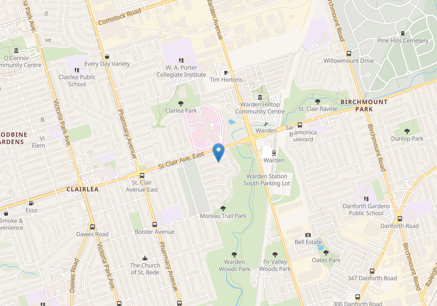 For rent St ClairWarden Scarborough, 2 bdrm Viewit 175832