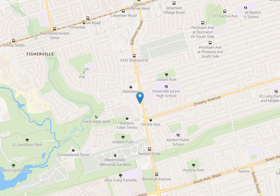 5950 Bathurst St, NORTH YORK, ON 1 Bedroom for rent NORTH YORK