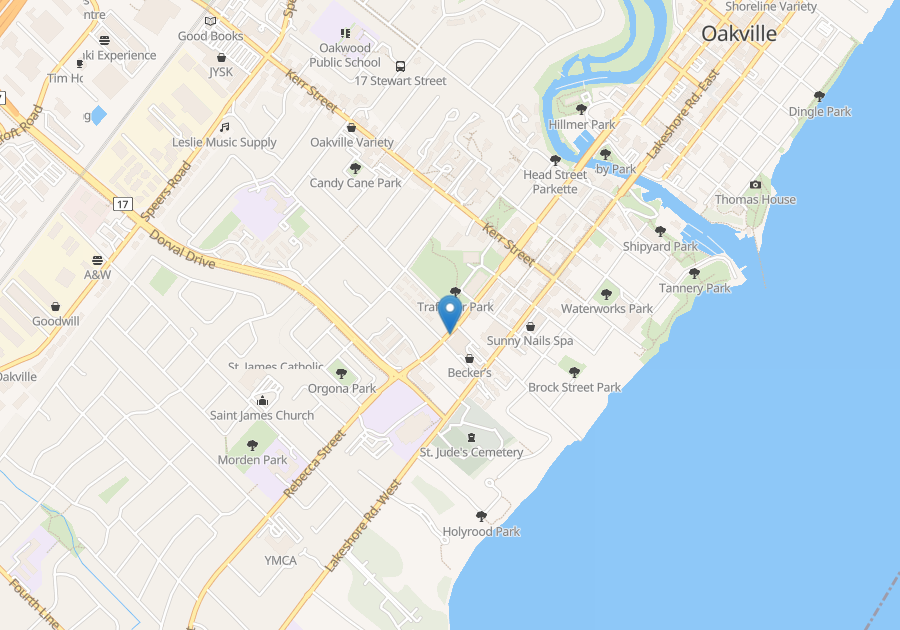 DORVALLAKESHORE, OAKVILLE , ON 1 Bedroom for rent OAKVILLE Apartments