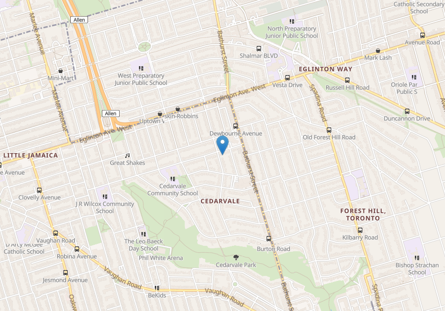 For rent BathurstEglinton Toronto, 2 bdrm Viewit 191881