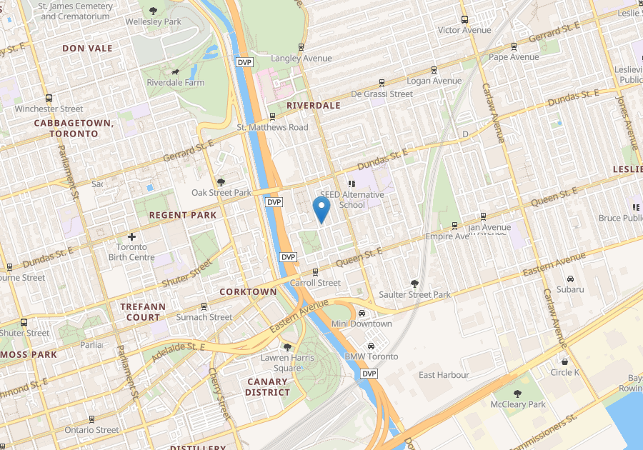 For rent DundasBroadview Toronto, 1 bdrm Viewit 193343