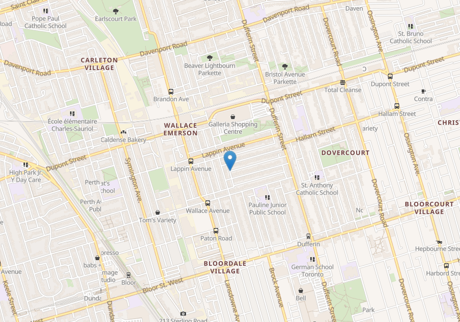 For rent LansdowneDupont Toronto, 2 bdrm Viewit 197340