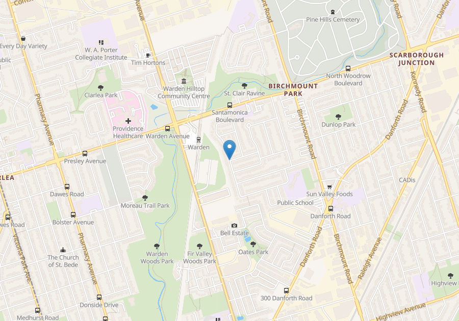 WARDENST. CLAIR EAST, TORONTO, ON 2 Bedroom for rent TORONTO
