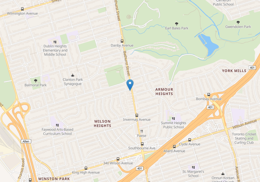 For rent BathurstSheppard North York, 2 bdrm Viewit 203365