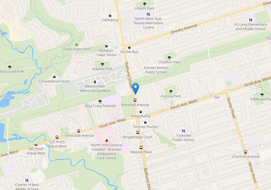 For rent BathurstFinch North York, 2 bdrm Viewit 205656