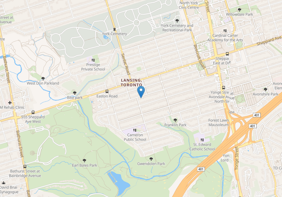 For rent YongeSheppard Toronto, 2 bdrm Viewit 210773