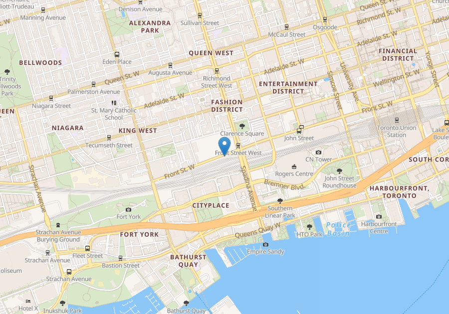 For rent FrontSpadina Toronto, 1 bdrm Viewit 213948