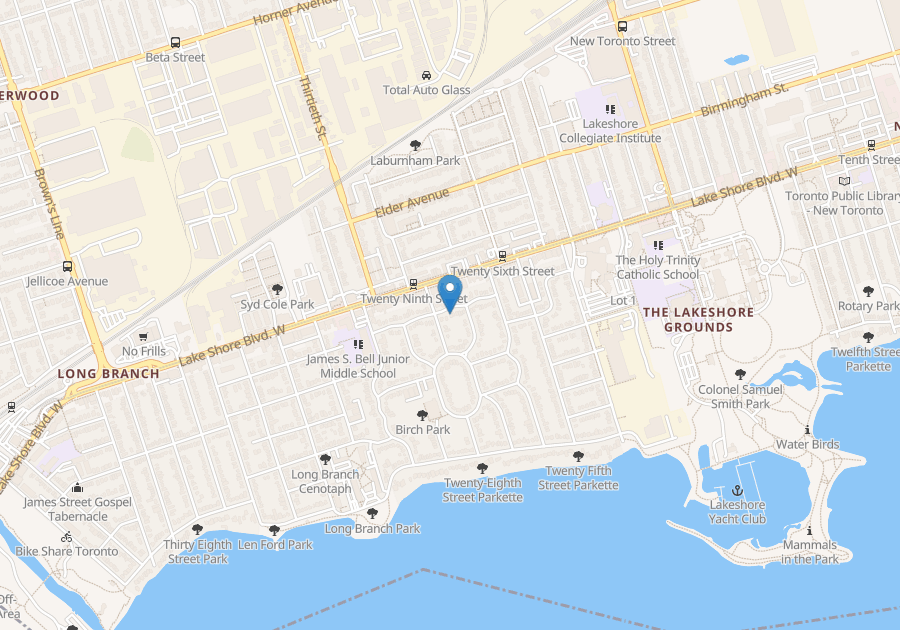 For rent LakeshoreKipling Toronto, 1 bdrm Viewit 225445