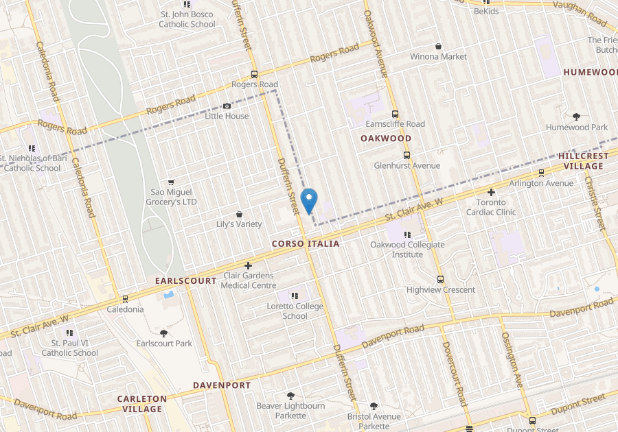 For rent St. ClairDufferin Toronto, 2 bdrm Viewit 227146