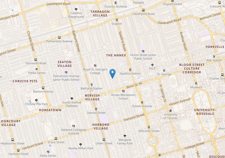 For rent Bloor & SpadinaBloor Toronto, 2 bdrm Viewit 228327