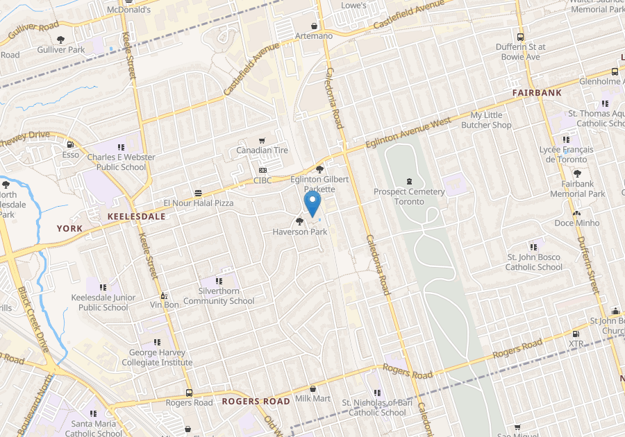 For rent EglintonCaledonia Toronto, 1 bdrm Viewit 234121