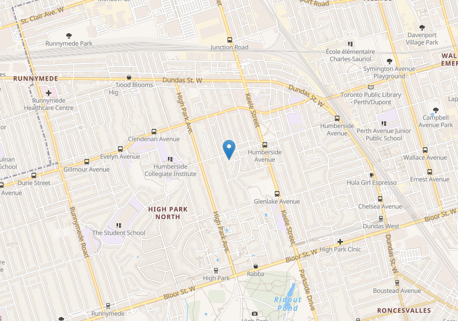 For rent KeeleBloor Toronto, 2 bdrm Viewit 30142