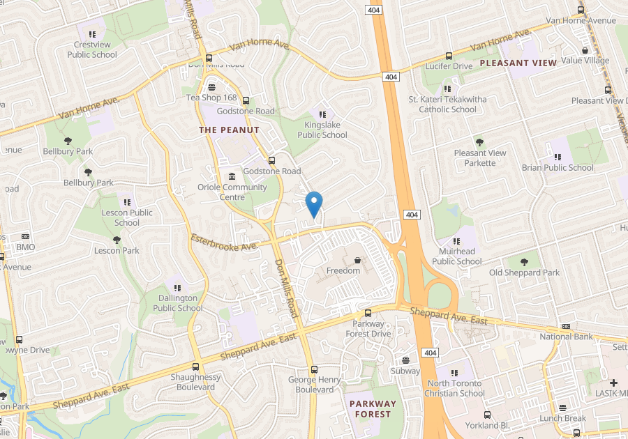 8 Godstone Rd, North York, ON 2 Bedroom for rent North York Apartments