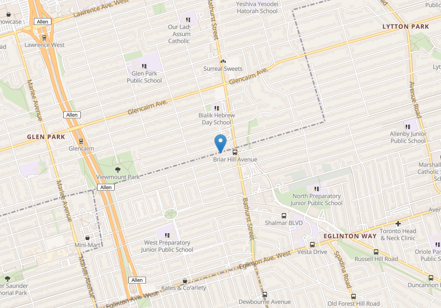 For rent BathurstEglinton Toronto, Bach Viewit 3896