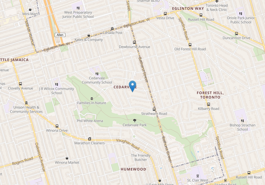 For rent BathurstEglinton Toronto, 1 bdrm Viewit 43498