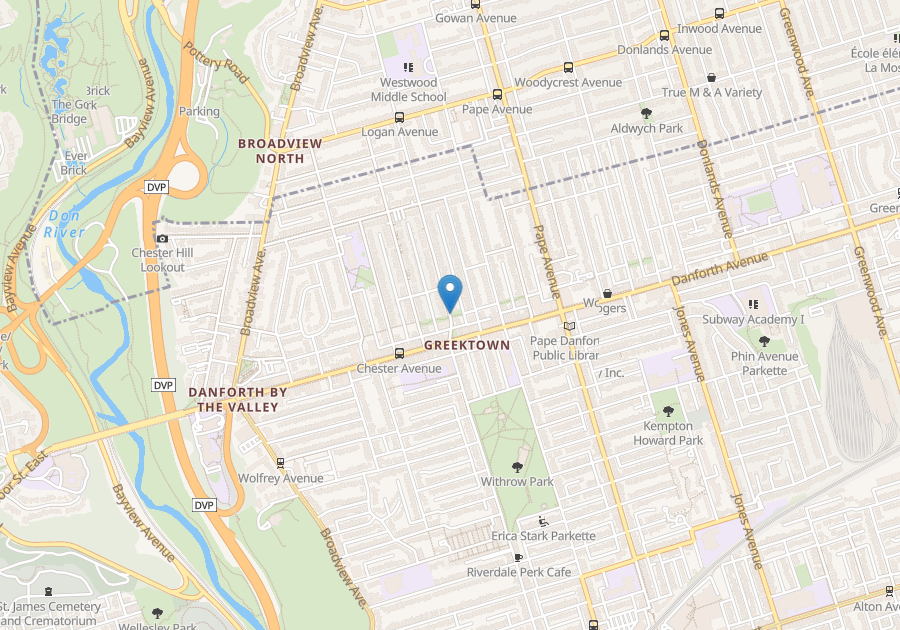 For rent DanforthBroadview Toronto, 1 bdrm Viewit 49427