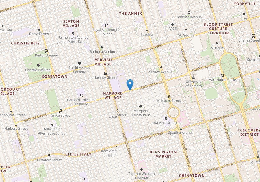 BLOORBATHURST, TORONTO , ON 2 Bedroom for rent TORONTO Apartments