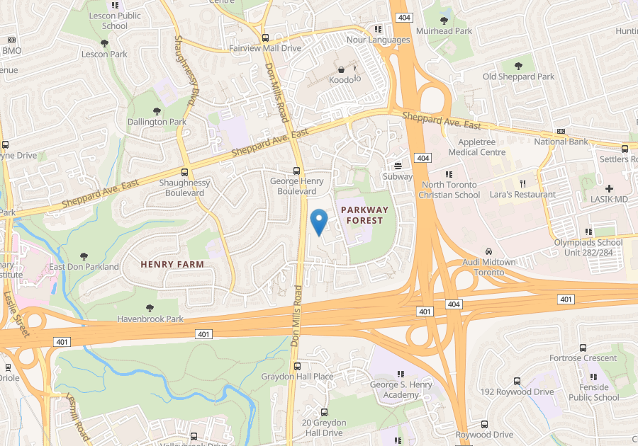 For rent Don MillsSheppard North York, 1 bdrm Viewit 9051