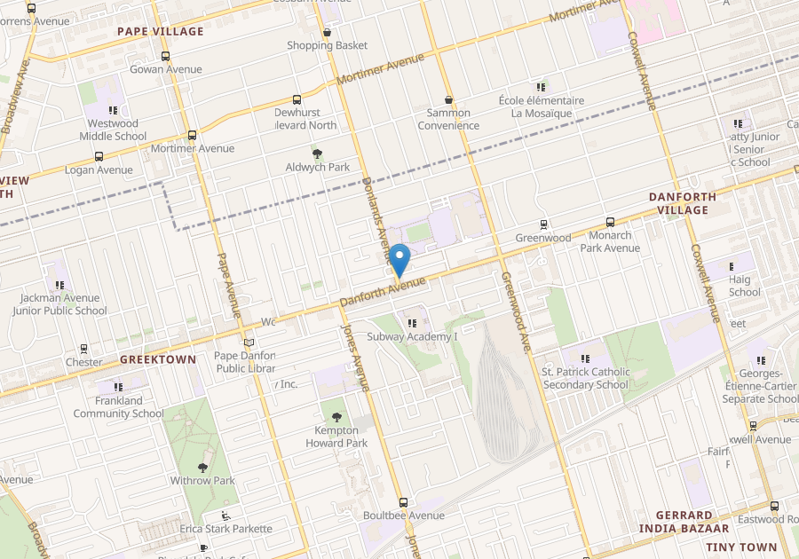 For rent 5 Donlands Ave Toronto, 1 bdrm Viewit 92679