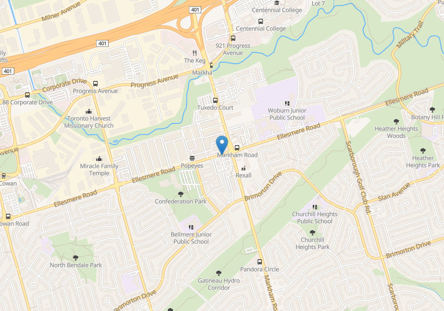 For rent: Markham Rd.-Ellesmere Scarborough, 1 bdrm Viewit |94404